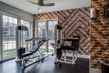 Well-equipped fitness center