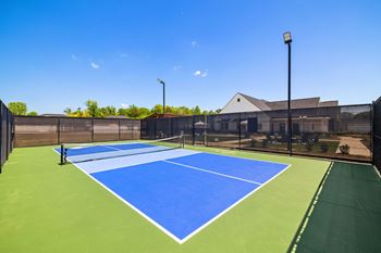 Pickleball court