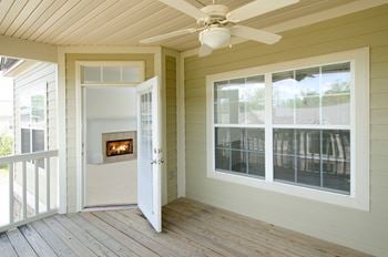 Private deck or sunroom
