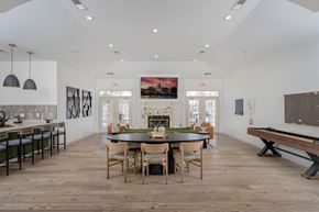 Cold Spring apartment for rent - A dining room with a table set for six.