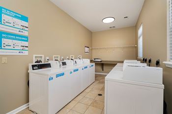 Community laundry facilities