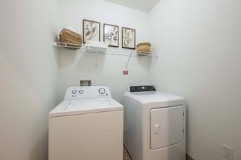 In-home washer & dryer included