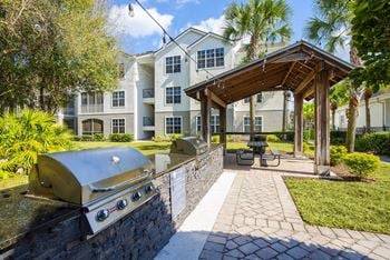 Outdoor grilling stations