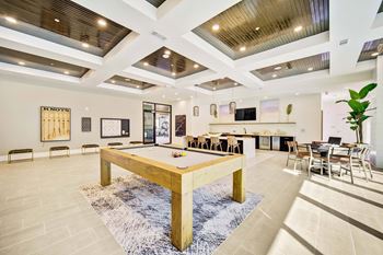 Stylish resident clubhouse