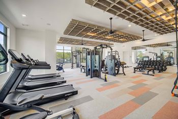 State-of-the-art fitness center