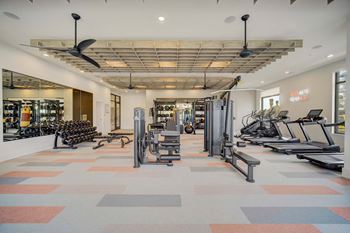 State-of-the-art fitness center