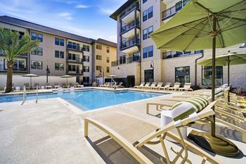 Resort-style heated pool