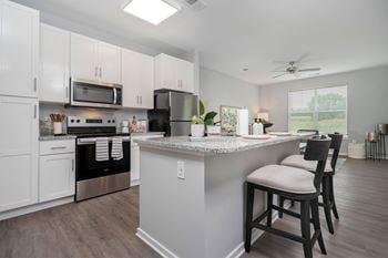 1, 2, & 3-Bedroom apartments