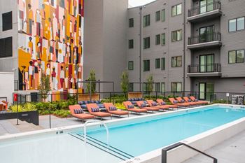 Oasis-style pool with in-pool sundeck (hamilton exclusive)