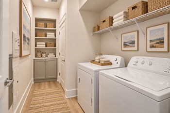 Energy efficient in-unit washer & dryer