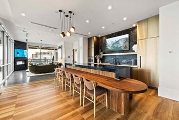 Sky lounge on 23rd floor with a private dining room and outdoor terrace