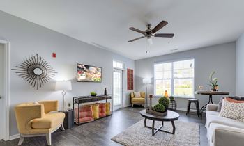 Wood-style vinyl plank flooring