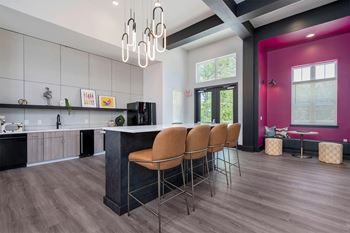 Entertainment kitchen in clubhouse