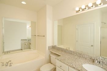 Garden tubs and walk-in showers