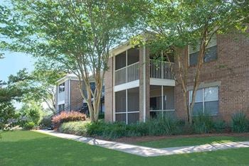 Private screened balconies with additional storage