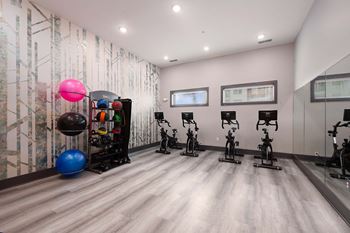 Yoga & spin room