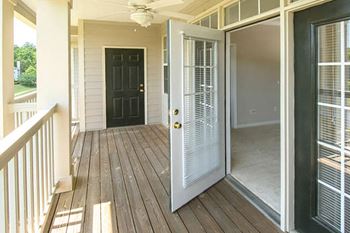 Private decks/patios