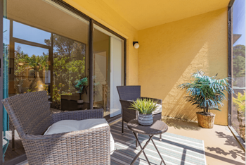 Screened in patio