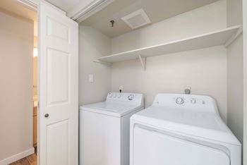 Washer and dryer in home