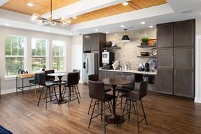 Ridgeville apartment for rent - a kitchen and dining room with a table and chairs