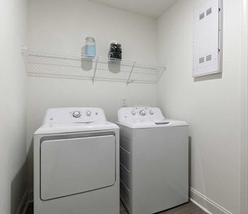 Washer & dryer in each unit