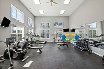 Two 24-hour fitness centers