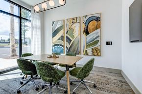 Summerville apartment for rent - A conference room with a long table and chairs.