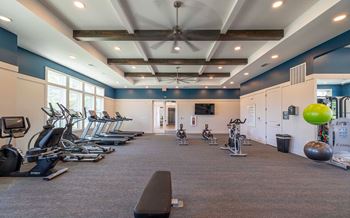 State-of-the-art fitness center