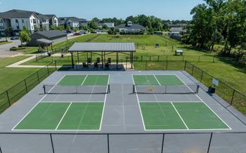 Pickleball court