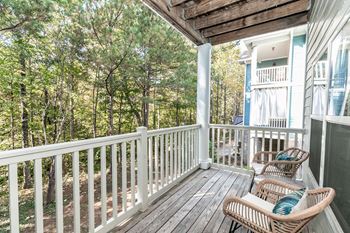 Private patios and balconies
