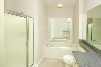 Garden tubs and walk-in showers