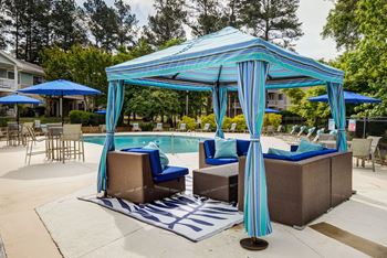 Resort style swimming pool