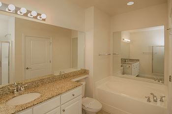 Garden tubs and walk-in showers
