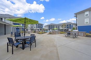 Outdoor fireside lounges