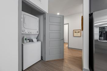 Washer & dryer in each unit