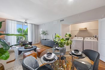 Dramatic floor-to-ceiling windows*