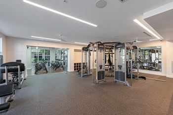 State-of-the-art fitness center with cardio, weight room and wellbeats fitness-on-demand