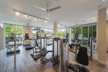 Club-quality fitness studio