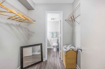 Spacious closets