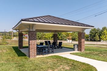 Pavilion with walking trail