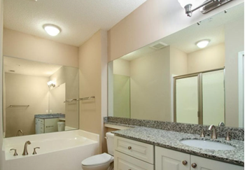 Garden tubs and walk-in showers