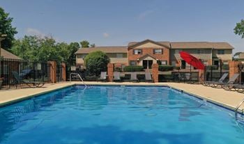 Sparkling swimming pool