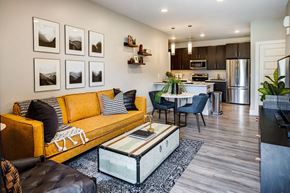 Bozeman apartment for rent - Living room at Icon Apartment Homes at Ferguson Farm, Montana, 59718