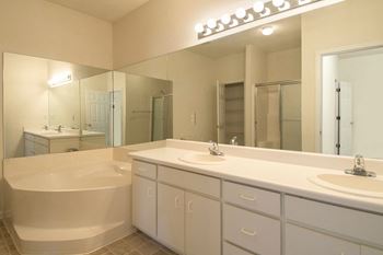 Garden tubs and walk-in showers*