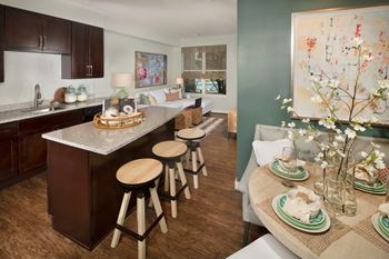 One and two bedroom floorplans, some with a den