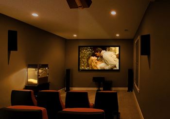 Private 12-seat movie theatre