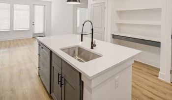 Modern undermount kitchen sink