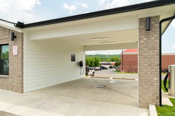 Car wash and vacuum station