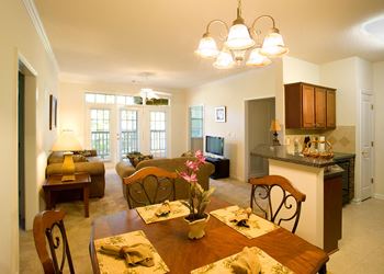 Furnished apartments available*