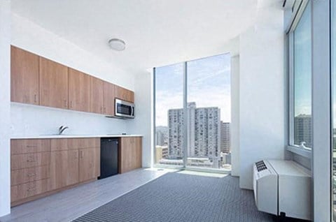 Floor plan for studio, 1 bath, 310 sqft